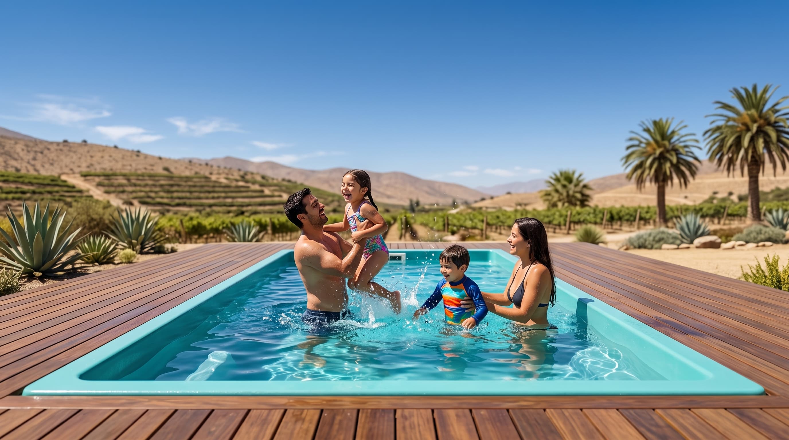Piscina de Fibra de Vidrio Fettyna Gocha