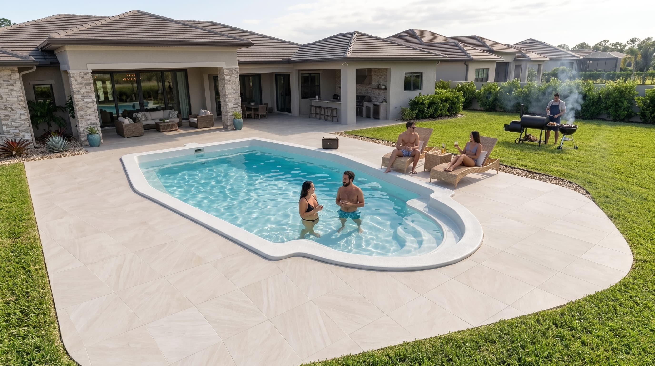 Piscina de Fibra de Vidrio Fettyna Gocha