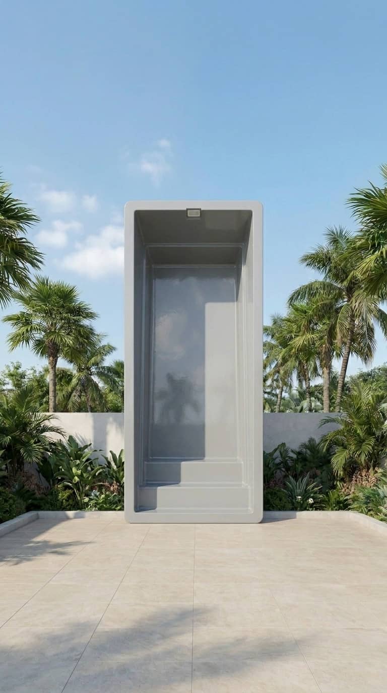 Piscina modelo Piscina Rectangular 6.50×3.00